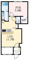 北野田駅 徒歩23分 1階の物件間取画像